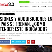 Fusiones y adquisiciones en el pas se frenan, cmo entender este indicador?